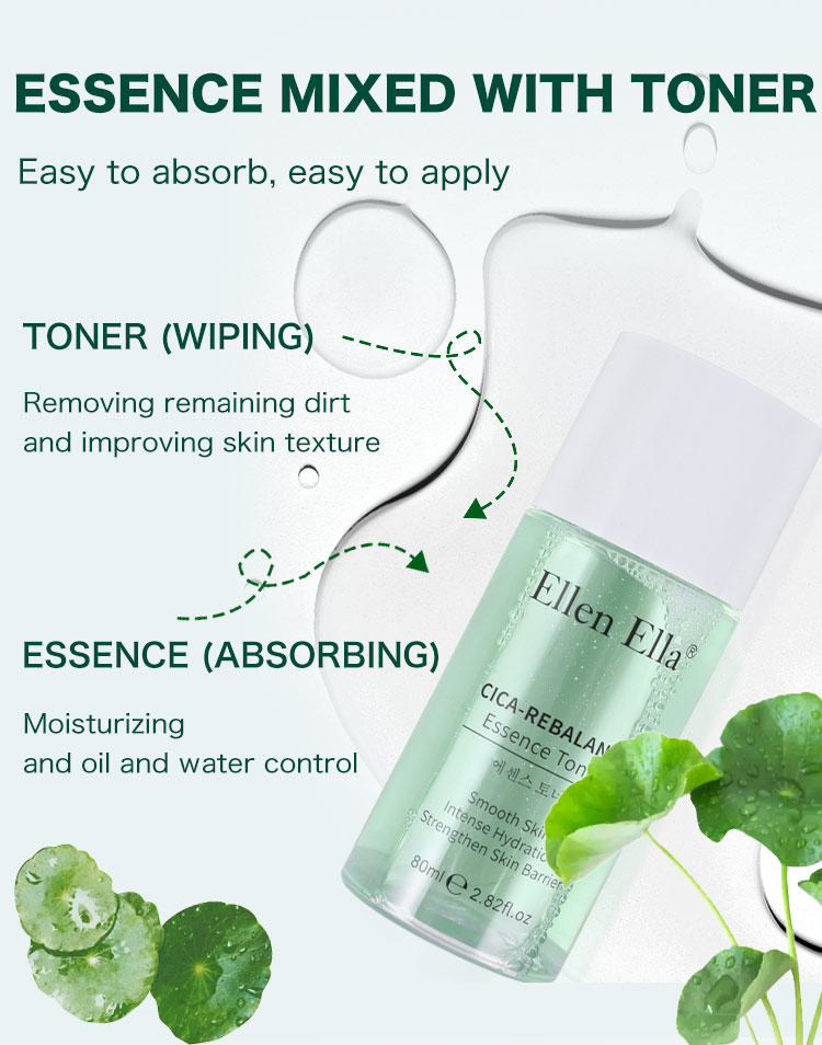 Ellen Ella Patented Cica Rebalance Essence Toner Ml Ml Serum