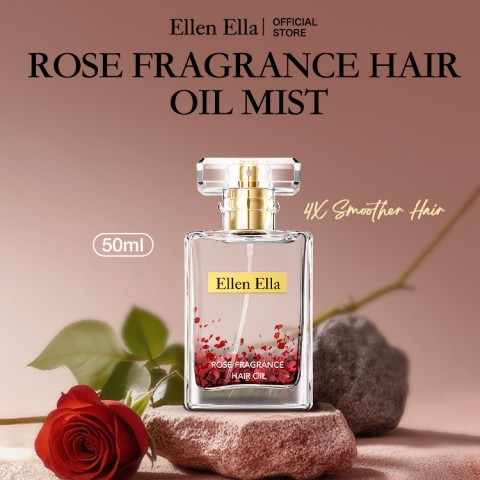ELLEN ELLA Rose Fragrnce Oil Hair Mist