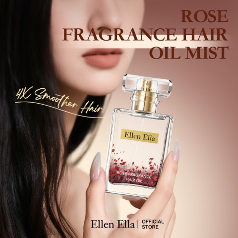 ELLEN ELLA Rose Fragrnce Oil Hair Mist