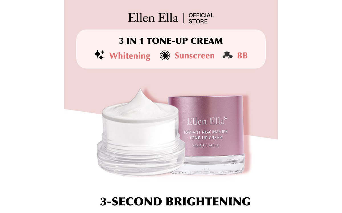 ELLEN ELLA 3-in-1 Toner Cream: Excellent quality, FDA certificate pending