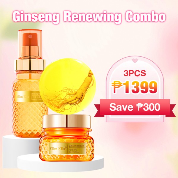 Ellen Ella Ginseng  Essence Toner And Cr..