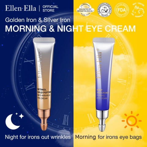 ELLEN ELLA Morning & Night Anti-Aging Eye Cream