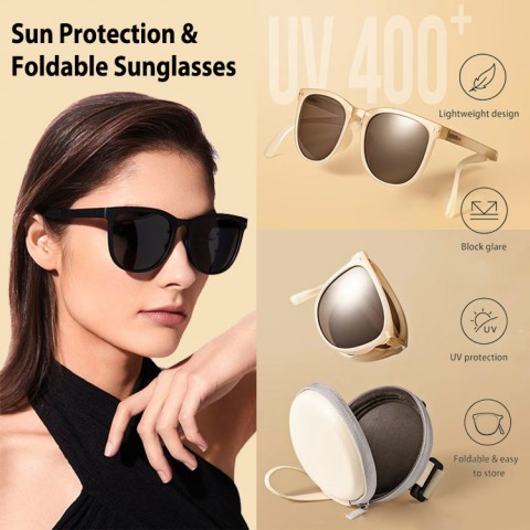 2022 summer sun protection folding sunglasses