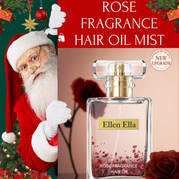 ELLEN ELLA Rose Fragrnce Oil Hair Mist..