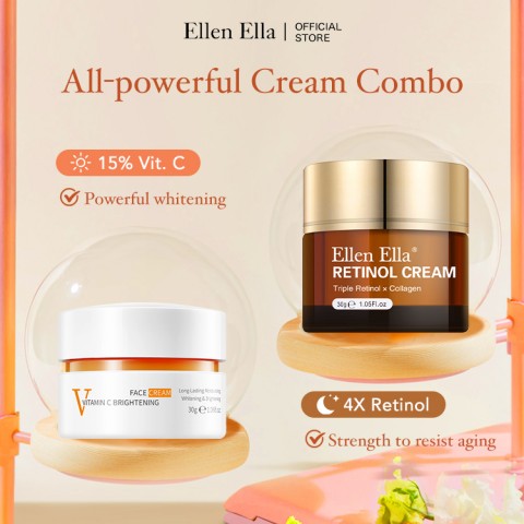 ELLEN ELLA  Upgraded Morning & Night Face Cream