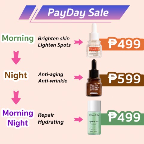 Ellen Ella Morning and Night Serum and Toner