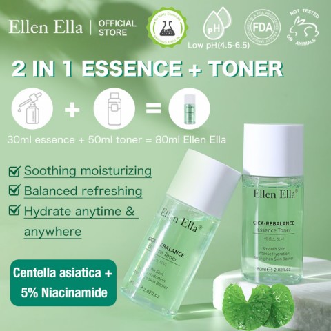 Ellen Ella Cica Oil Skin Savior Essence Toner 80ml