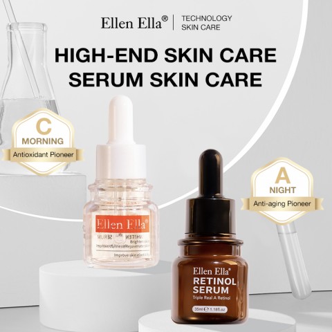 ELLEN ELLA Morning C and Night A Serum