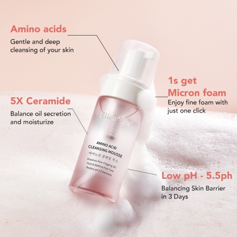 Low Ph Amino Acid Gentle Cleansing Mousse 120ml