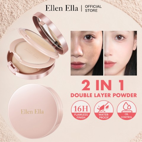  Ellen Ella 3 in 1 Double layer powder