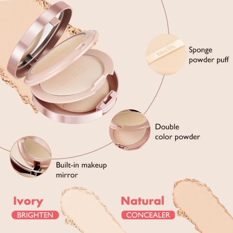  Ellen Ella 3 in 1 Double layer powder