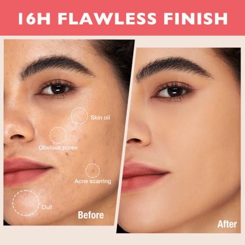  Ellen Ella 3 in 1 Double layer powder