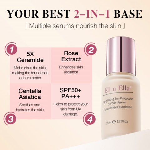 Ellen Ella 2 IN 1 Sunscreen Foundation