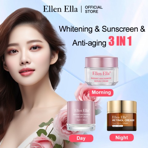 Ellen Ella Whitening &SunProtection& Anti-aging 3 IN 1-Get rid of dull and aging skin