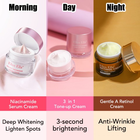 Ellen Ella Whitening &SunProtection& Anti-aging 3 IN 1-Get rid of dull and aging skin