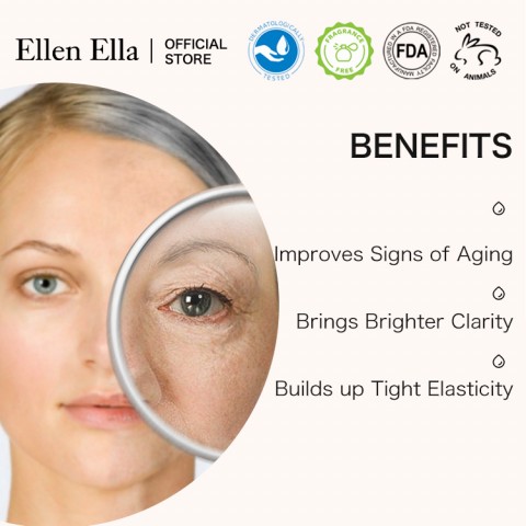 ELLEN ELLA Triple Retinol Anti Aging and Firming Face Serum