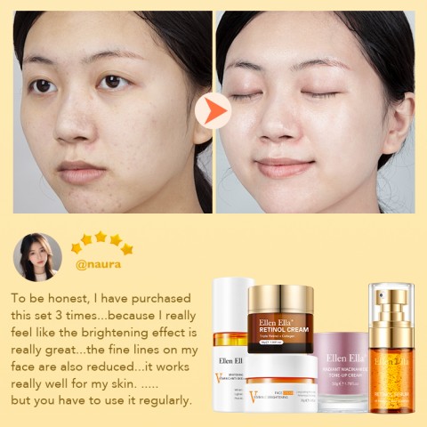 ELLEN ELLA  Upgraded scientific skin care kit