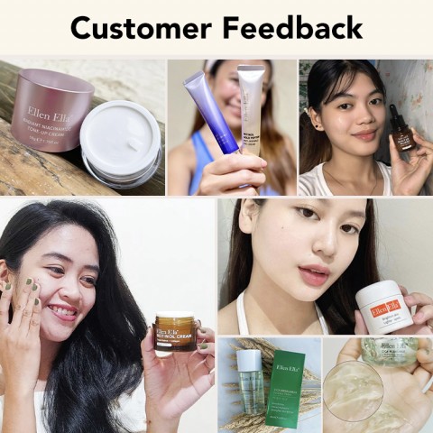 ELLEN ELLA morning and night skin cycling routine