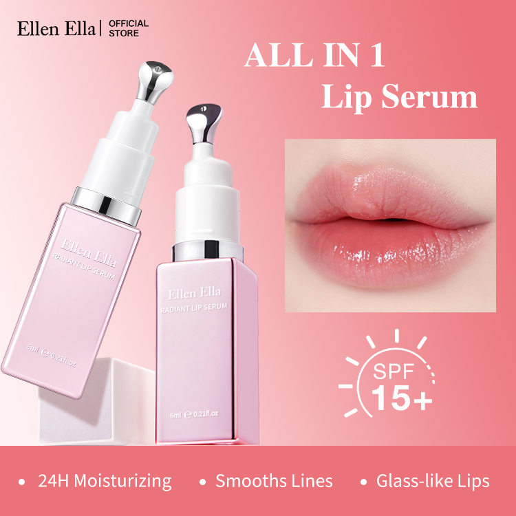 NEW LAUNCH-ALL IN 1 Lip Serum-24H LONG-LASTING MOISTURIZING-SPF15+-Nourishing,Hydrating,Brightening,Reduce Lip Lines,Sun Protection-THE SECOND ONLY 100 Pesos