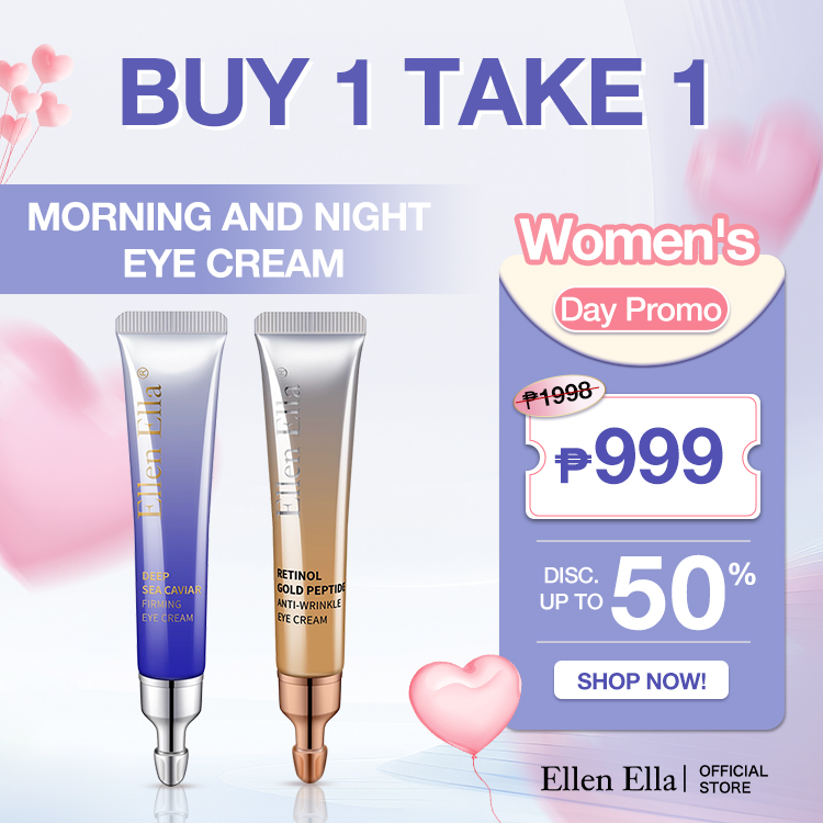 Womens Day Sale-Buy 1 Get 1-ELLEN ELLA Advanced Eye Cream-Remove Dark Circles, Eye Bags, Wrinkles-Make you 20 years younger