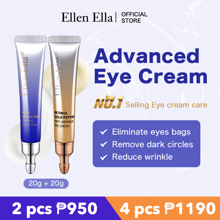 Buy 1 Take 1 only 950 - ELLEN ELLA Advanced Eye Cream - Remove Dark Circles, Eye Bags, Wrinkles