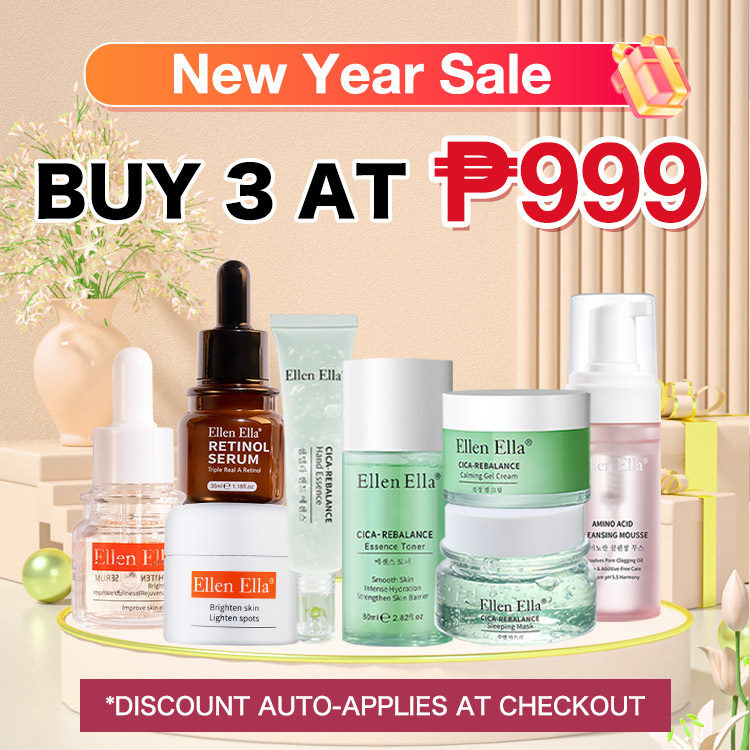 99 Super Sale-Only 999 pesos for any three products  