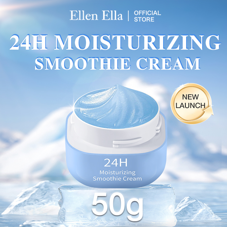 Ellen Ella Skin Fire Extinguisher 24H Moisturizing Ice Smoothie Cream 50g-Only 391pesos for second one-5X CERAMIDE-5D HYALURONIC ACID