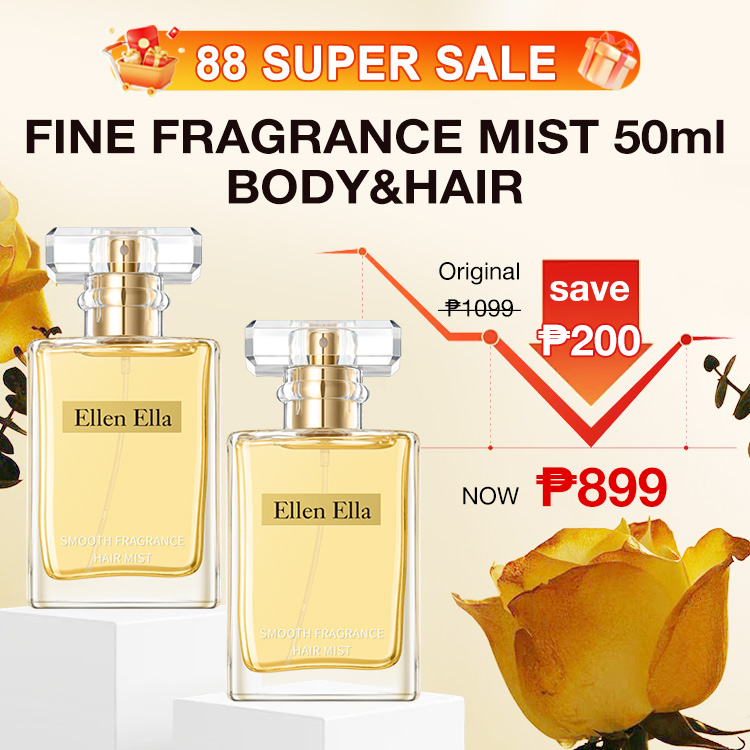 Secret charm booster-ELLEN ELLA 2 IN 1 Fragrance Mist-For body and hair-Irresistibly addictive fragrance