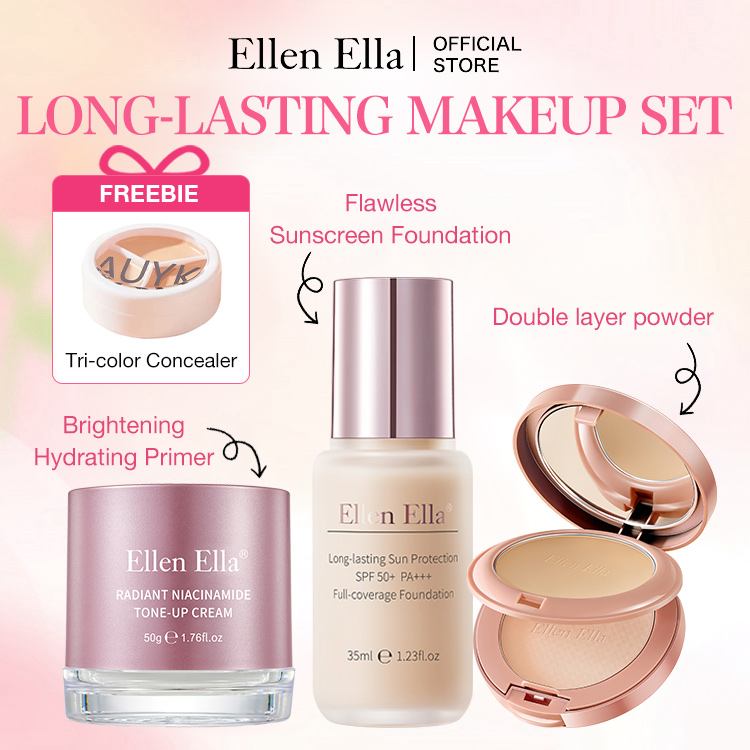Ellen Ella Complete Makeup Combo-BUY NOW GET CONCEALER FREE-3PCS ONLY 1998