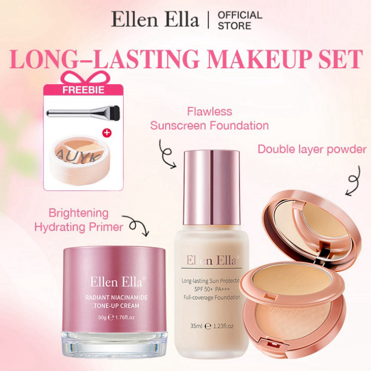 Ellen Ella Complete Makeup Combo-BUY NOW GET CONCEALER FREE-3PCS ONLY 1998