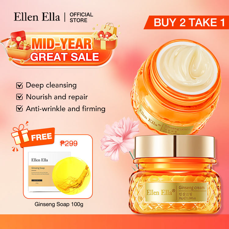 BUY 2 TAKE 1-Ellen Ella Ginseng Cream-20% ginseng essence, 10 times anti-aging