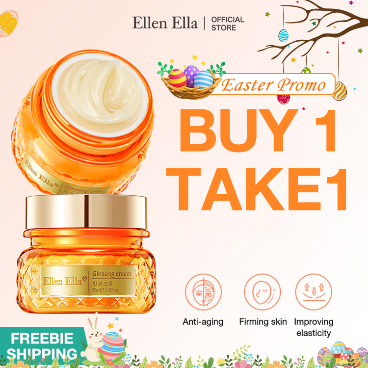 Easter Promo-BUY 1 TAKE 1-Ellen Ella Ginseng Cream - Korean imported ginseng extract - 20% ginseng essence, 10 times anti-aging