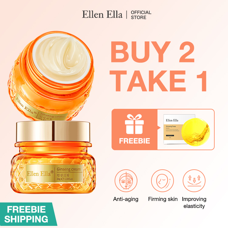 Ellen Ella Ginseng Cream-contains 20% ginseng extract-10 times the anti-aging effect of ordinary ginseng cream