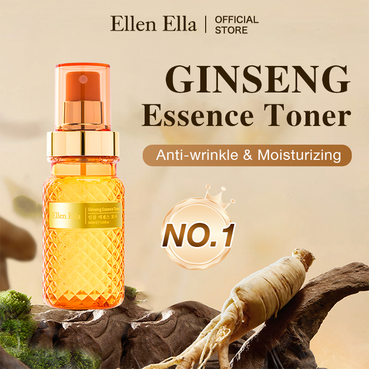 BUY 1 TAKE 1-Ellen Ella Ginseng Essence Toner 100ml-Anti-wrinkle, moisturizing, suitable for all skin types-COD and Free Shipping