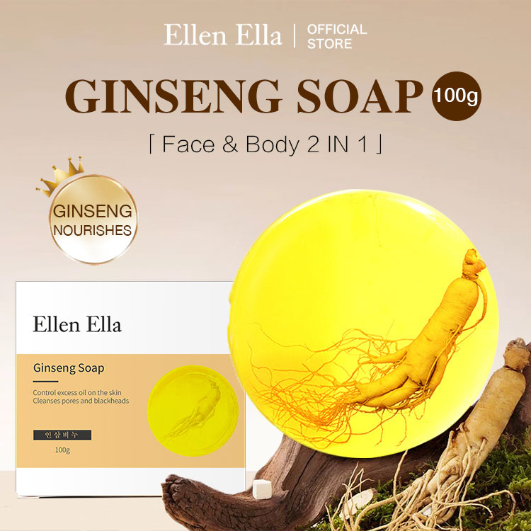 Ellen Ella Ginseng Cleaning Soap 100g