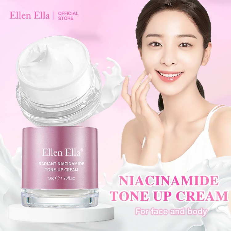 Brightening & Sunscreen 2 IN 1-Ellen Ella Niacinamide Body  Tone-Up Milk Cream-instant brighten, SPF 20+ waterproof and sweatproof