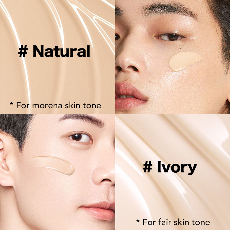 Ellen Ella 2 in 1 Flawless CC Cushion Foundation - High concealer, 16h matte finish, SPF30+ PA++