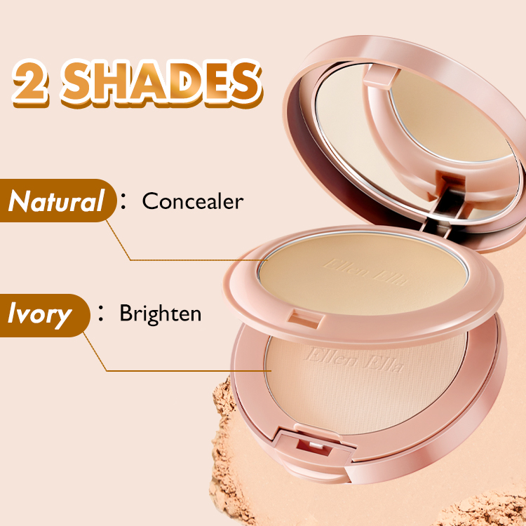 PAY DAY SALE,the second one is only 400pesos-Ellen Ella 3 in 1 Double layer powder-Powerful oil control,brighten and concealer SPF25+