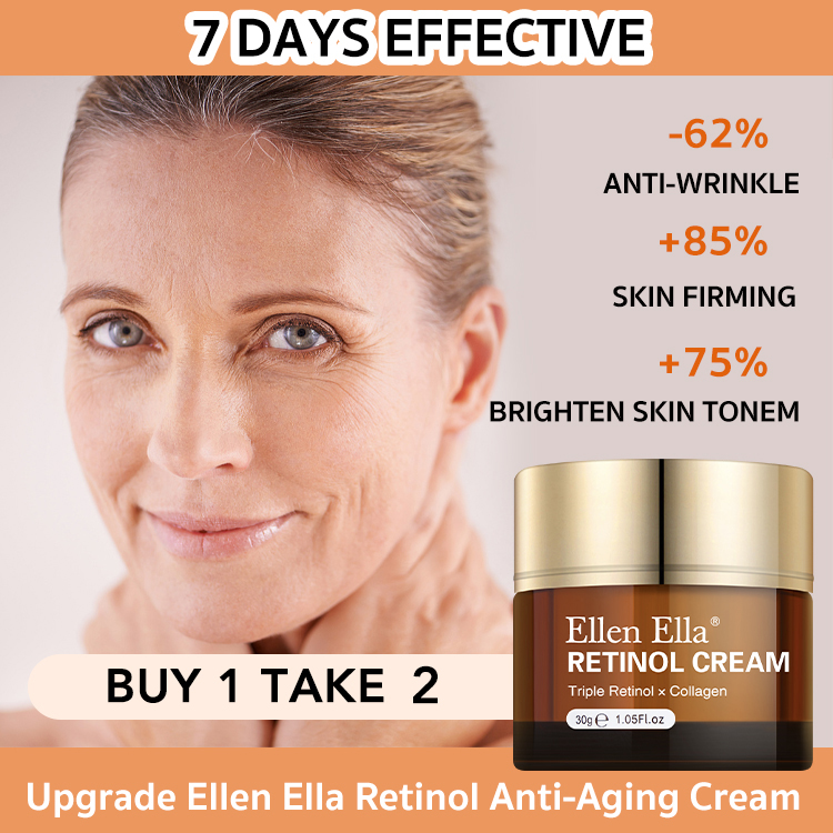 Valentine's Day Promo! Upgrade Ellen Ella Retinol Face Cream-Effect increased by 50%-Help reveal smoother, firmer-Treatment of melasma,wrinkles