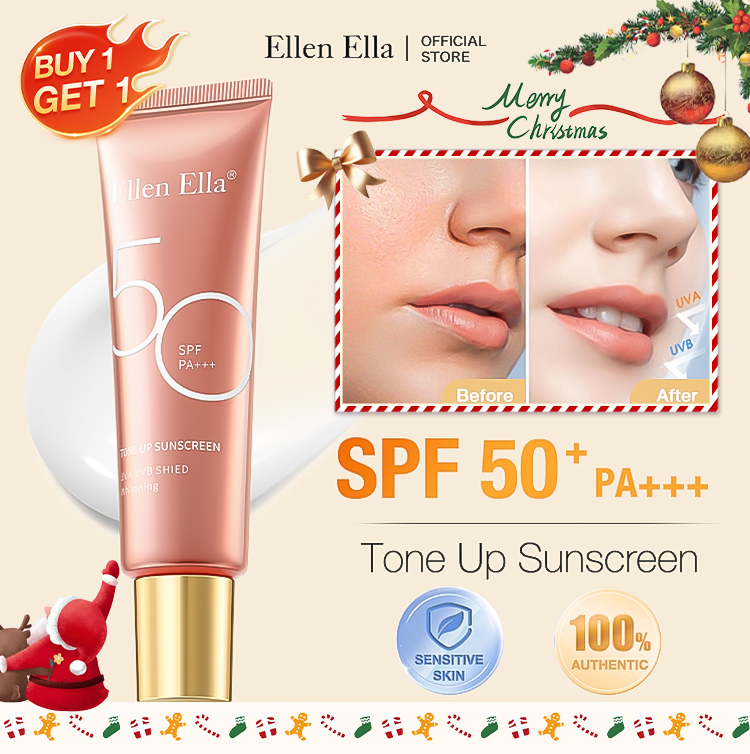 Christmas Mega Deal-3PCS 1599-Ellen Ellas new tone up sunscreen sunscreen - SPF50+PA+++,12 hours of sun protection-suitable for face and body