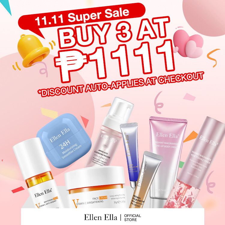 11.11 SUPER SALE-ANY 3PCS AT 1111-Fan Exclusive-Lowest Price of the Year